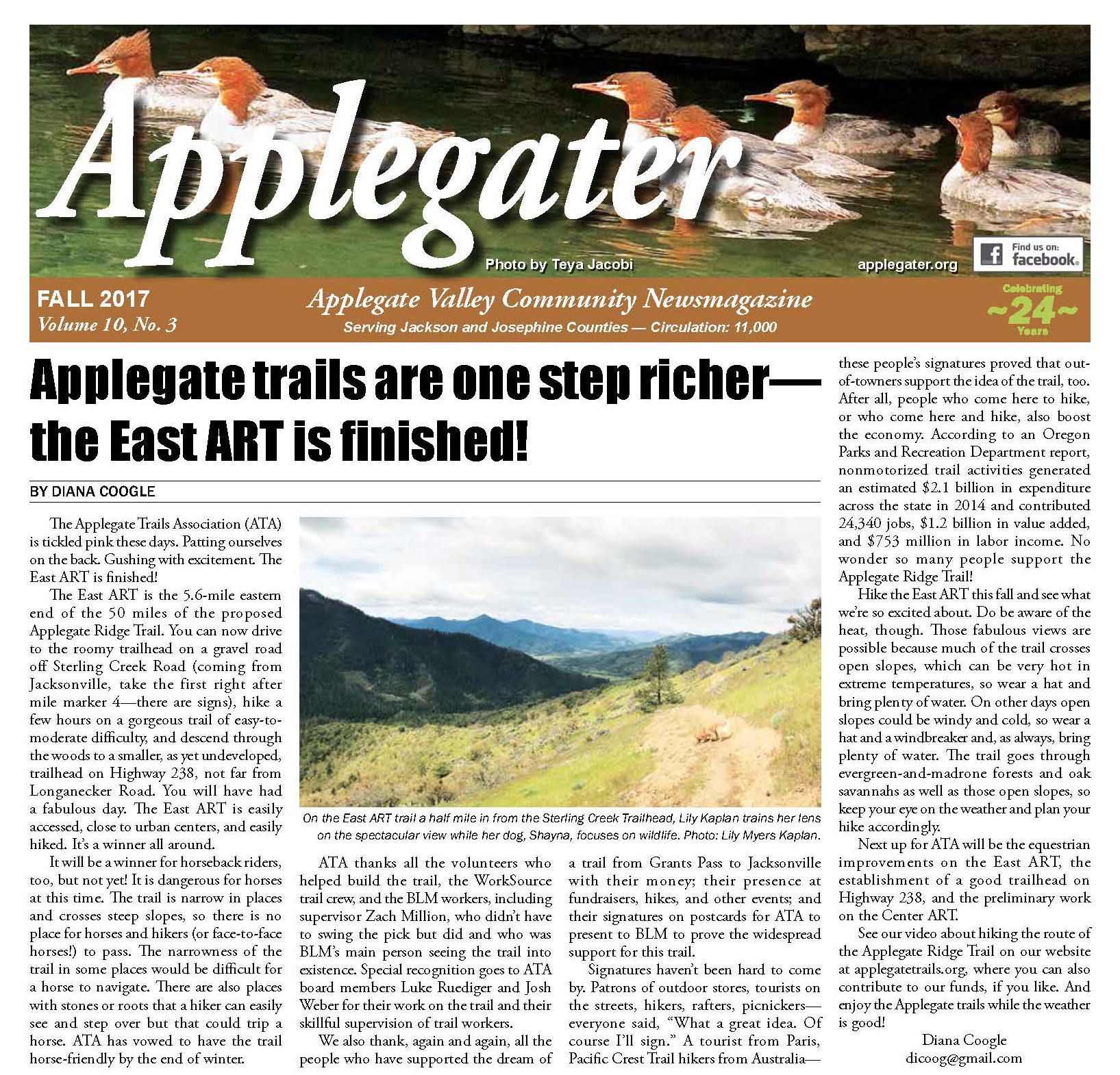Applegater Newsmagazine delivers!