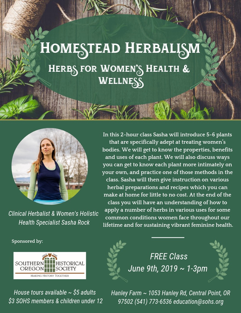 Homestead Herbalism Herbs For Womens Health Wellness - 